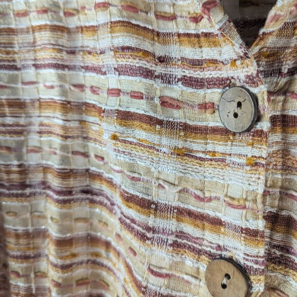 Draper's & Damon's Petites Knit Button Down Blazer S - Picture 6 of 9